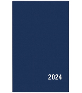 Fortnightly Pocket Diary - Alois - PVC - blue  2024