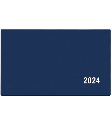 Diář kapesní čtrnáctidenní - Cyril - PVC - modrá 2024