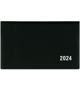 Fortnightly Pocket Diary - Cyril - PVC - black 2024
