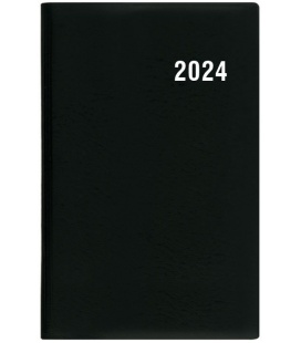 Pocket-Terminplaner vierzehntägig - Gustav - PVC - schwarz 2024