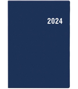 Diář kapesní čtrnáctidenní - Ladislav - PVC - modrá 2024