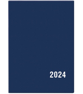 Monthly Pocket Diary - Anežka - PVC - blue 2024