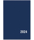 Diář kapesní měsíční - Anežka - PVC - modrá 2024