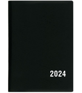 Monthly Pocket Diary - Anežka - PVC - black 2024