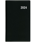 Pocket-Terminplaner monats - Diana - PVC - schwarz 2024