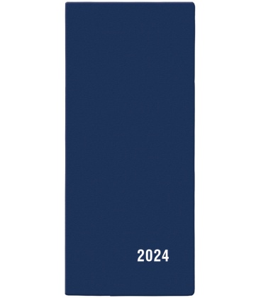 Pocket-Terminplaner monats - Xenie - PVC - blau 2024