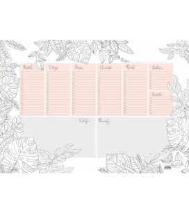 Stolní kalendář Stolní plánovač A2 - týd. mapa - 30 listů - ANTISTRES 2024