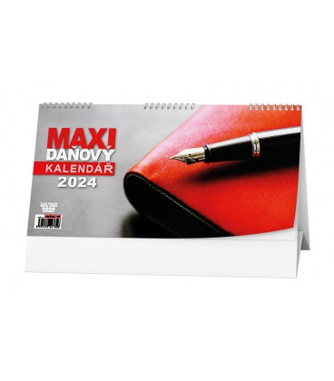 Stolní kalendář MAXI daňový kalendář 2024