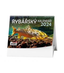 Tischkalender Rybářský kalendář 2024