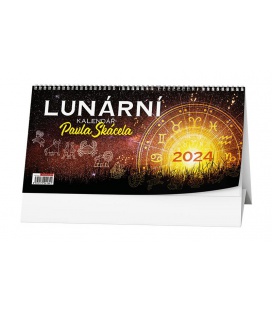 Stolní kalendář Lunární kalendář Pavla Skácela 2024