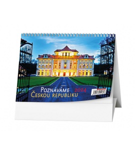 Tischkalender Poznáváme Českou republiku 2024