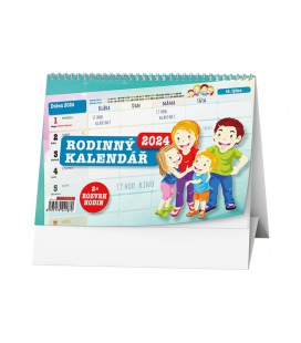 Stolní kalendář Rodinný stolní kalendář 2024