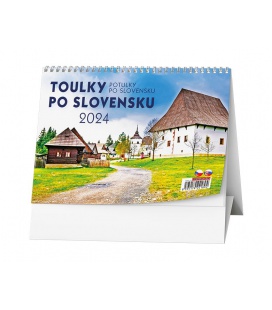 Stolní kalendář Toulky po Slovensku 2024