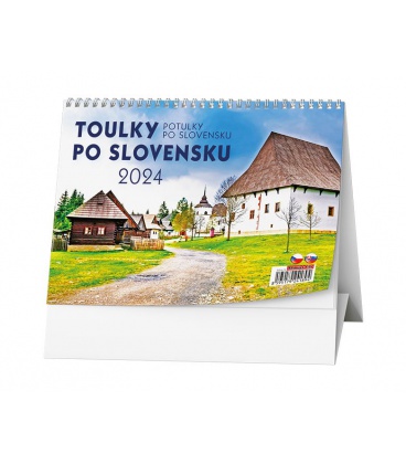 Table calendar Toulky po Slovensku 2024