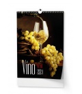 Nástěnný kalendář Víno - A3 2024