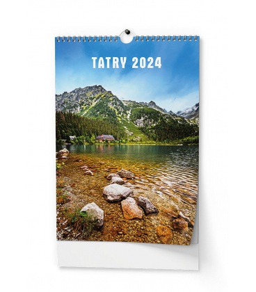 Wall calendar Tatry - A3 2024