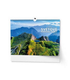 Wall calendar Světové národní parky - A3 2024