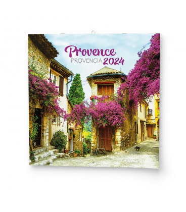 Wandkalender für Notizen Provence 2024