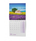 Wandkalender für Notizen Provence 2024