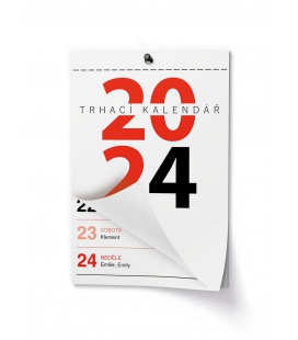 Nástěnný kalendář Trhací kalendář - Senior I. - A6 2024