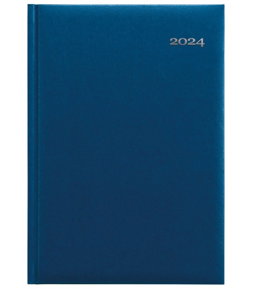 Daily Diary A5 Kronos blue 2024