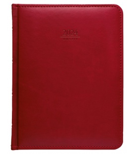 Daily Diary B6 Gemma red 2024