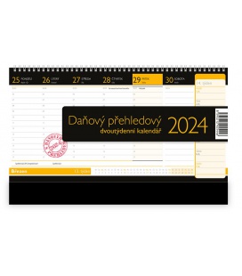 Table calendar Daňový přehledový 2024