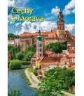 Wandkalender Čechy a Morava 2024