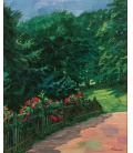 Nástěnný kalendář Gardens impresionism 2024