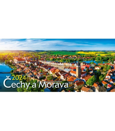 Stolní kalendář Čechy a Morava 2024