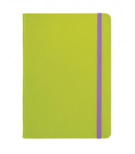 Notebook A5 G-Notebook no.3 - green, purple 2024