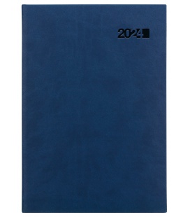 Tagebuch - Terminplaner A5 slowakisch Viva blau 2024
