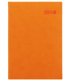 Tagebuch - Terminplaner A5 slowakisch Viva orange 2024