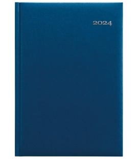 Tagebuch - Terminplaner A5 slowakisch Kronos blau 2024