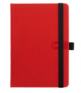 Weekly Diary A5 slovak Trendy red, black 2024