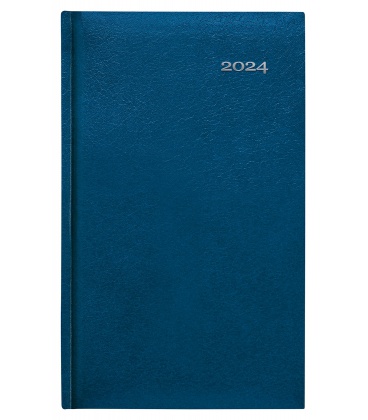 Pocket-Wochentagebuch-Terminplaner slowakisch Kronos blau 2024