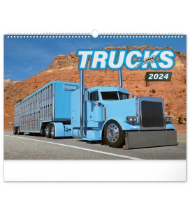 Wandkalender Trucks 2024