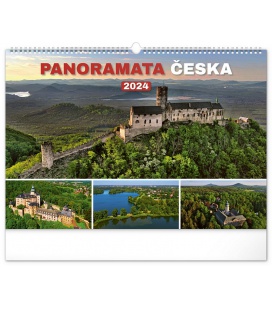 Wall calendar Panoramata Česka 2024