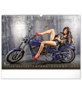 Nástěnný kalendář Girls & Bikes 2024