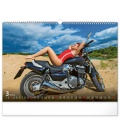 Nástěnný kalendář Girls & Bikes 2024