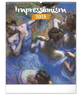 Wandkalender Impresionismus 2024