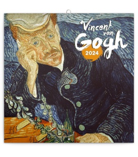 Wall calendar poznámkový Vincent van Gogh 2024