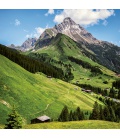 Wandkalender poznámkový Alpy 2024