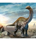 Wall calendar poznámkový Dinosauři 2024