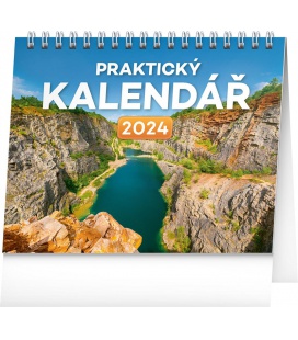 Stolní kalendář Praktický kalendář 2024
