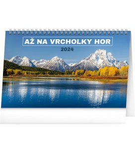 Table calendar Až na vrcholky hor 2024