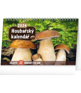 Stolní kalendář Houbařský 2024