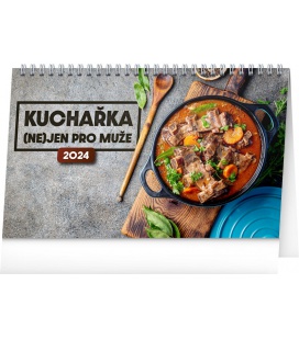 Table calendar Kuchařka (ne)jen pro muže 2024