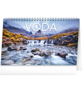 Table calendar Voda CZ/SK 2024