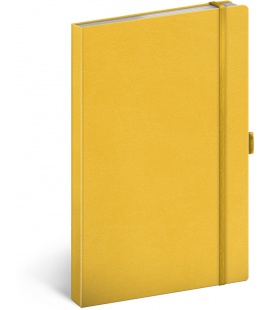 Notes A5 Žlutý, tečkovaný, Vivella žlutá 2024